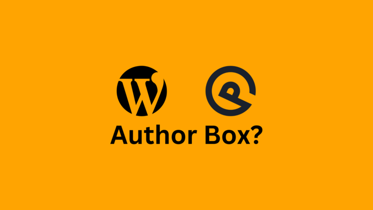 author box to wordpress for generatepress
